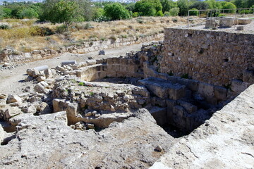 Archaeological Park of Kato Pafos contains the major part of the important ancient Greek and Roman city and is located in Paphos, southwest Cyprus.