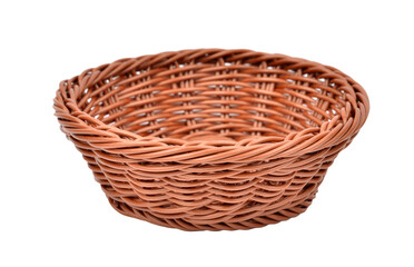 Wickered plastic basket