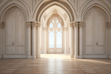 Obraz premium Castle architecture building flooring
