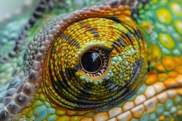 Chameleon reptile animal lizard.