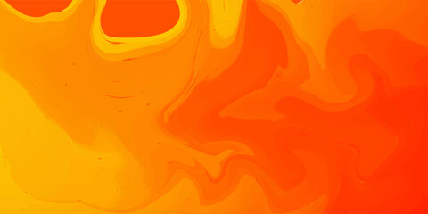 Orange abstract background, vector illustration. wave style