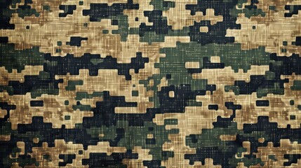 Army Camouflage fabric texture background
