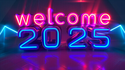 2025, neujahr, sylvester, silvester, feier, frohes neues jahr, feiern, begrüssen, design, hintergrund, gold, nummer, nummern, bunt, leuchten, neon, konzept, zündend, party, abbildung, poster, 
