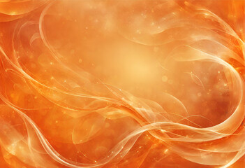 Abstract orange background with a hint of fantasy