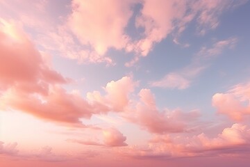 Naklejka na ściany i meble Sunset sky cloud outdoors horizon