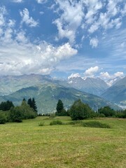 landscape in the mountains