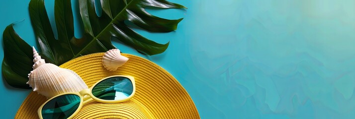 Sunshine Leisure Accessories on Blue Serenity