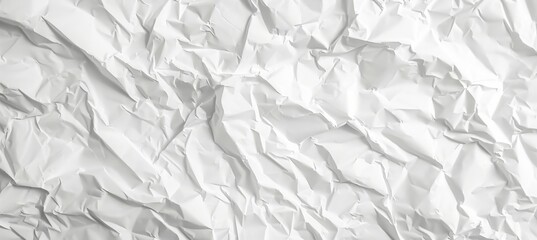 Obraz premium .white_crumpled_paper_texture_background_close