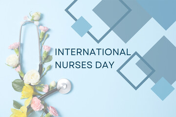 Design for concept of International Nurses day