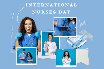 Design for concept of International Nurses day