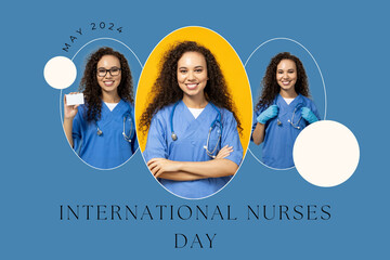 Design for concept of International Nurses day