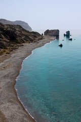 Cyprus Coastline with Aphrodite's Rock