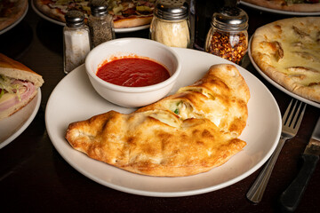 Chicken and broccoli Stromboli