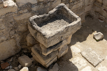 Ancient Stone at Kourion in Cyprus