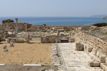 Seaside View of Kourion Archaeological Site