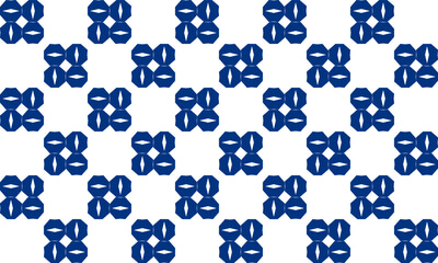 blue and white texture, two tone blue diamond checkerboard repeat pattern, replete image, design for fabric printing, cross symbol, hexagon 