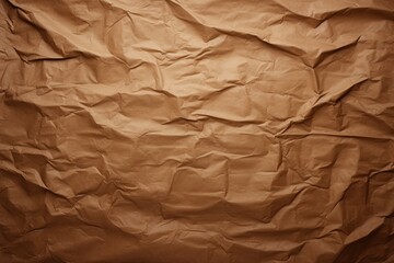 Brown dark wrinkled paper background with frame blank empty with copy space for product design or text copyspace mock-up template for website banner