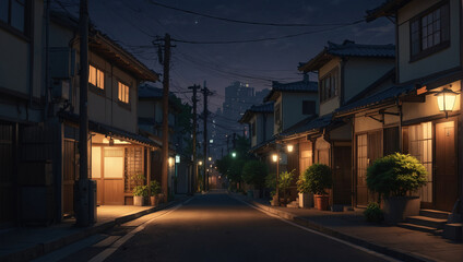 street at night