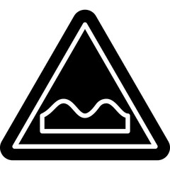 Uneven Road Icon