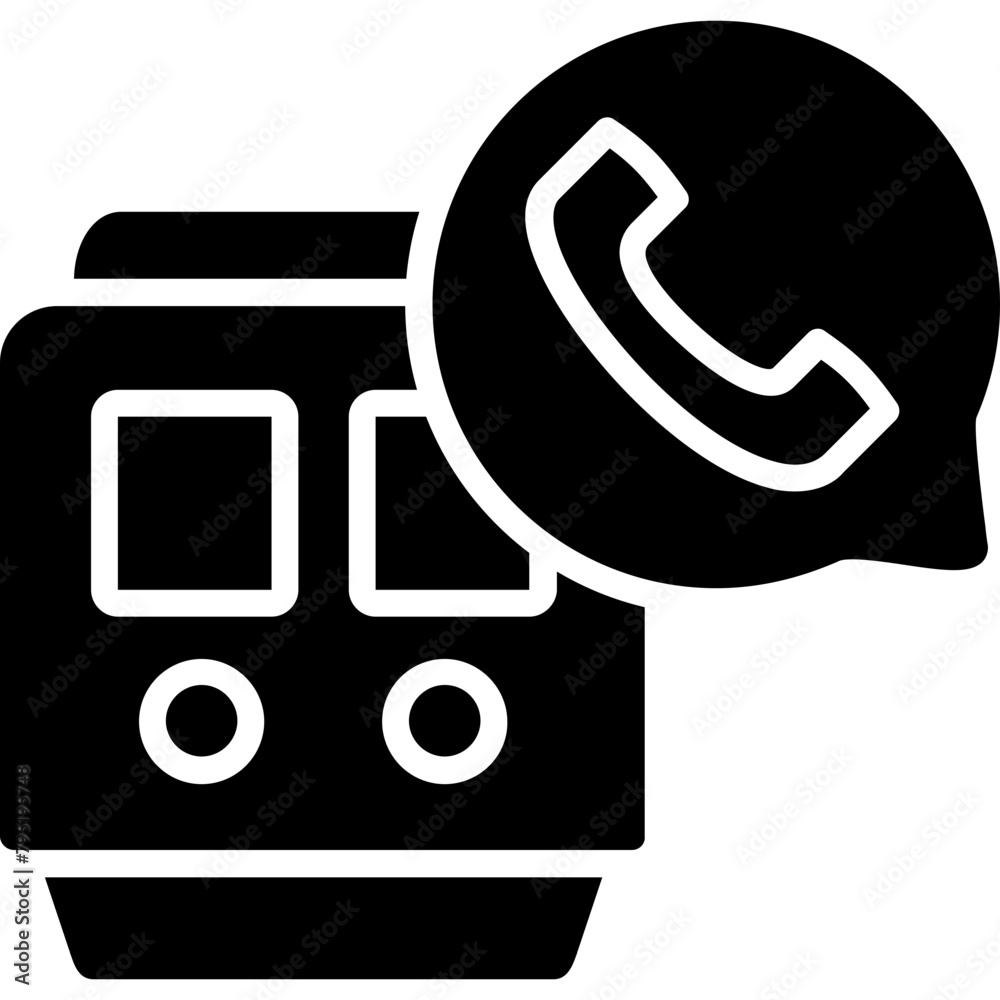 Sticker Call Center Icon