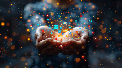 background with space for text