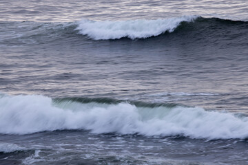 Ocean waves near the shore