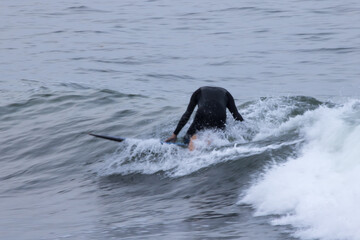 Fototapeta premium Surfer on the Ocean waves