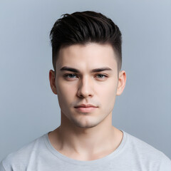 Obraz premium Long Hair with Natural Waves