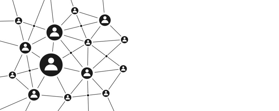 Network structure connection technology background template vector. Global wireless server communication system. Team social linked global digital database.