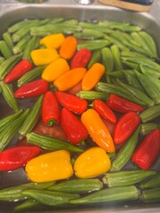 vegetables on the market