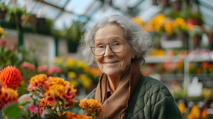 Elderly Resident Cultivates Thriving Garden with AI-Powered Horticultural Assistance