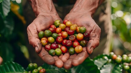 Environmentally and Socially Responsible Coffee Practices Propelling a Growing Movement - obrazy, fototapety, plakaty