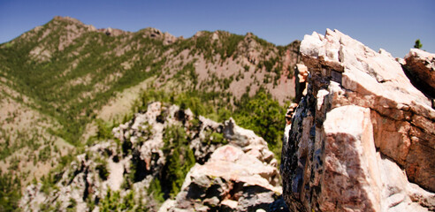 rocky mountain scenery and landscapes