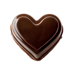 heart shaped chocolate transparent background, png