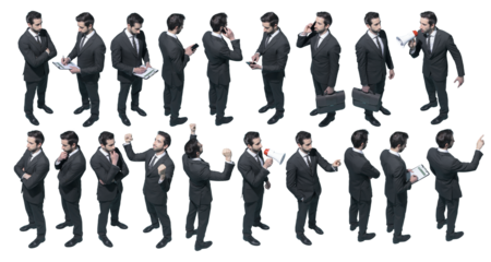 Businessman wearing  formal suit