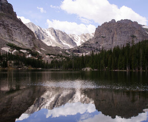 rocky mountain scenery and landscapes