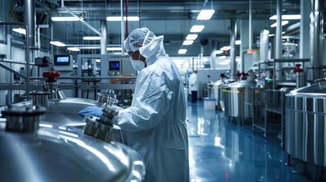 Inside the dietary supplement factory where