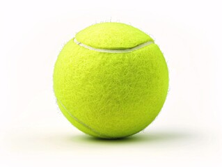 a close up of a tennis ball