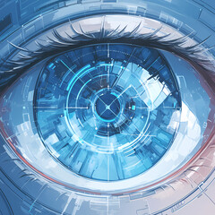 The Advanced Technology Eye: A Symbol of Innovative Automation and Artificial Intelligence