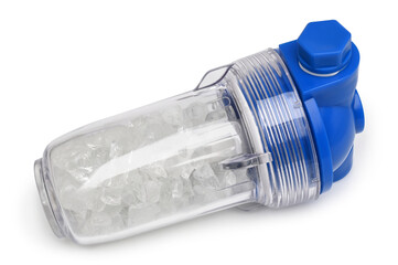 Polyphosphate filter for boiler