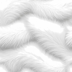 High-quality white fur texture with soft sheen and luxurious feel, perfect for fashion, design, and luxury branding.