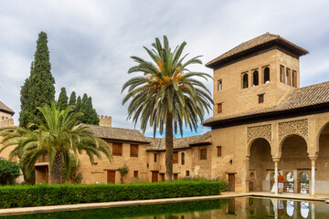 El Partal (the Partal Palace), Alhambra, Granada, Andalusia, Spain.