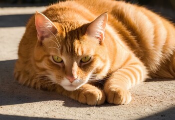 Orange Tabby Cat 