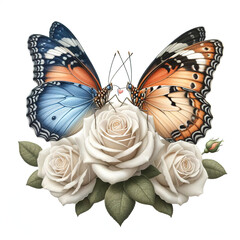 butterfly and flower