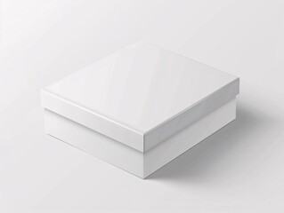 a white box with a lid