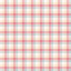 Seamless pattern of plaid. check fabric texture. striped textile print.Checkered gingham fabric seamless pattern. Vector seamless pattern.