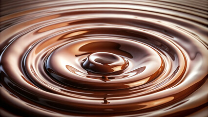 Chocolate Drips in Ripples