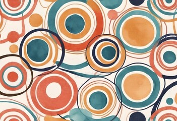 Circles 1 Art Print
