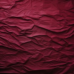Maroon dark wrinkled paper background with frame blank empty with copy space for product design or text copyspace mock-up template for website 