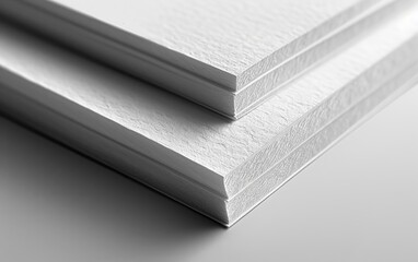 white paper edge
